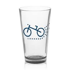 Bike Pint Glass Beer Glass Tumblers