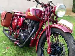 royal enfield bullet 350 modified into
