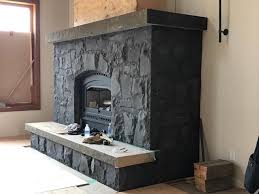 stone fireplace surround bedrock