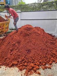 red soil for garden usage