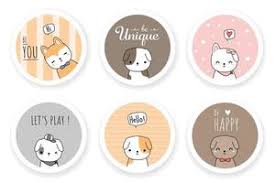 cute vector art icons and graphics