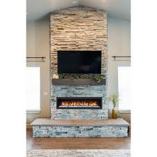 60 Inch Linear Gas Fireplace On