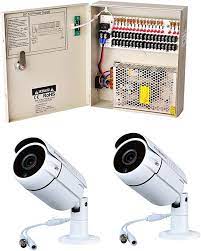 Amazon.com: 1pcs 18ch DC12V 10 Amp CCTV Power Supply + 2pcs 2MP HD Analog  Bullet Camera : 電子