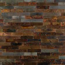 copper wall tiles