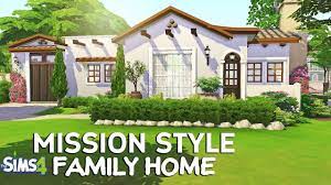 mission style family home the sims 4