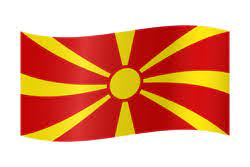 You can personalize, change colors, or add stock images in our online designer. North Macedonia Flag Image Country Flags