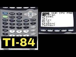 Ti 84 Calculator 13 Working With