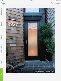 Frosted Glass Door Black Frame Is