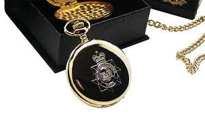 gmp police force gold pocket watch