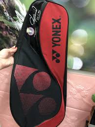 yonex badminton racquet bag with dato