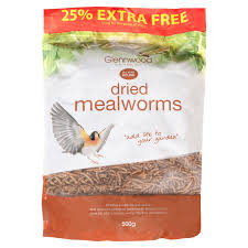 Glennwood Dried Mealworms Bird Food