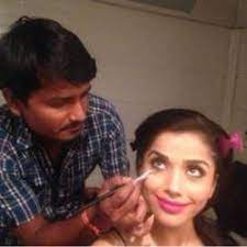 cine makeup artists in venkata ramana