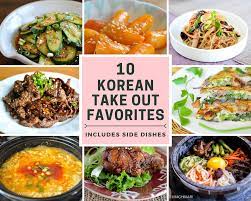 top 10 korean take out favorites