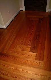 heart pine wood flooring