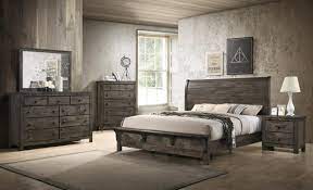 These complete furniture collections include everything you need to outfit the entire bedroom in coordinating style. New Classic Furniture Blue Ridge 4 Piece Bedroom Set In Rustic Gray