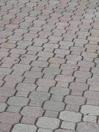 how to remove cement from paving stones