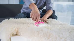 how to care for and clean a sheepskin rug