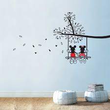 mickey minnie mouse vinyl wall art decal