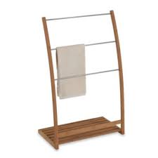 Shop for standing towel racks at bed bath & beyond. Ecostyles Bamboo Free Standing Towel Stand Free Standing Towel Rack