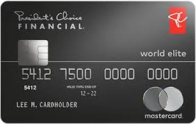 pc financial world elite mastercard