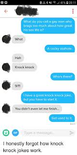Flirty knock knock jokes here you will find funny, silly and hilarious flirty knock knock jokes for children of all ages, teens and adults. 25 Best Memes About Knock Knock Joke Knock Knock Joke Memes