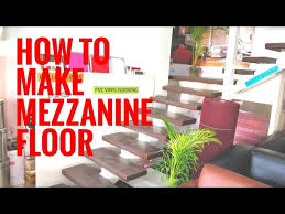 mezzanine floor construction idea
