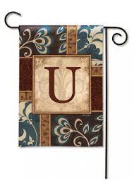 Garden Trellis Monogram Y Garden Flag