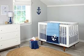 Anchor Collection 5 Pc Crib Bedding Set