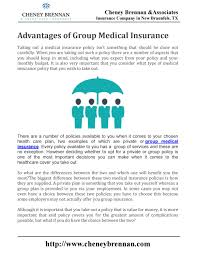 Cheney insurance wins prestigious national automation award. Advantages Of Group Medical Insurance By Cheney Brennan Issuu
