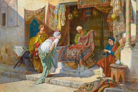 the carpet merchant by francesco