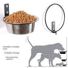 Wall Mounted Pet Bowls Wear Resistant