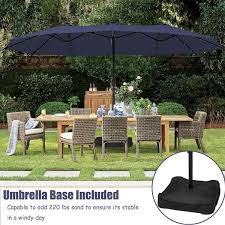 Double Sided Patio Umbrella