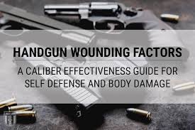 To maximize the effectiveness of the m2 machine gun in engagement and. Handgun Wounding Factors A Caliber Effectiveness Guide For Self Defense And Body Damage