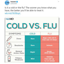 Stacking Up The Differences Between A Cold And The Flu