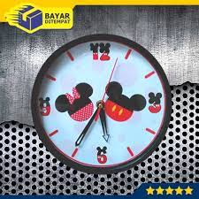 Jual Jam Dinding Mickey Mouse 2 Double