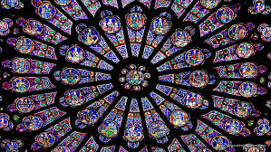 Rose Window Notre Dame Paris France