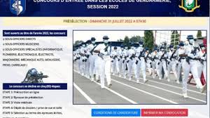 Concours De Gendarmerie 2022 : Composition Phase De Présélection -  Impression De Convocation - YouTube
