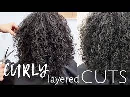 curly haircut with layers you