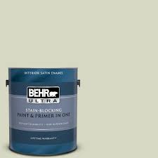 Behr Ultra 1 Gal S370 2 Feng Shui Satin Enamel Interior Paint And Primer In One