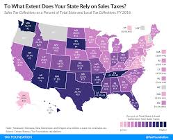 State Sales Tax To What Extent Does Your State Rely On