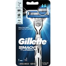 Gillette Mach3 Turbo Mens Razor Razors Beauty Health