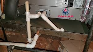 blocked condensate drain clogged ac line