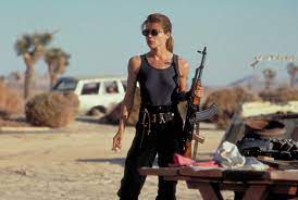 (aka travis scott), and, a while back, the t2 sarah connor clothing made iconic by linda hamilton also made an appearance along with an easter egg. Look Of The Week Sarah Connor S Terminator Style Evolution