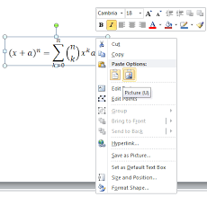 Preserving Equations In Powerpoint When