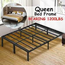 Tall Metal Bed Frame Queen Size