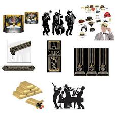 gangster 1920 s party decorations