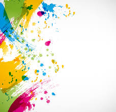 Colorful Paint Splashing Vector Vector