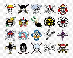one piece skull pirates logo png