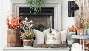 Captivating Fall Mantel Decor Ideas