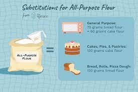 subsute for all purpose flour